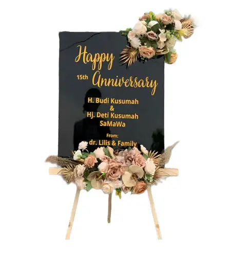 Papan Bunga Akrilik Kedungkembar