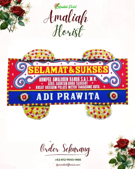 Papan Bunga Ucapan Selamat Kedungkembar